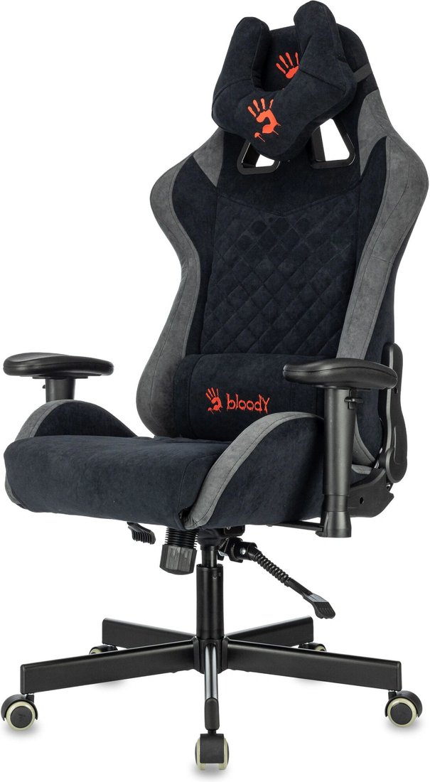 Игровое (геймерское) кресло A4Tech Bloody GC-580 (черный/серый)