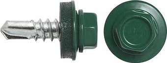 Саморез Admiral Кровельный 4.8x29 RAL 6005 (200шт, темно-зеленый)