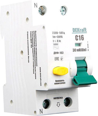Дифференциальный автомат Schneider Electric DEKraft 16205DEK