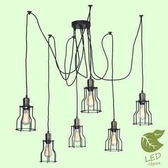 Подвесная люстра Lussole LOFT GRLSP-9310