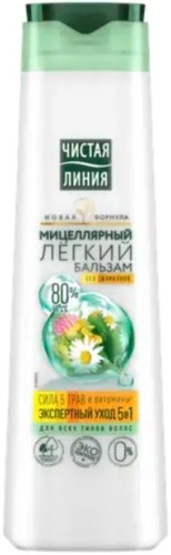 Бальзам Чистая линия Сила 5 трав 380 мл