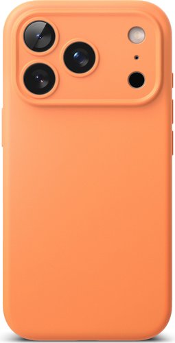 Чехол для телефона Ringke Silicone Magnetic для iPhone 17 Pro (Tangerine)