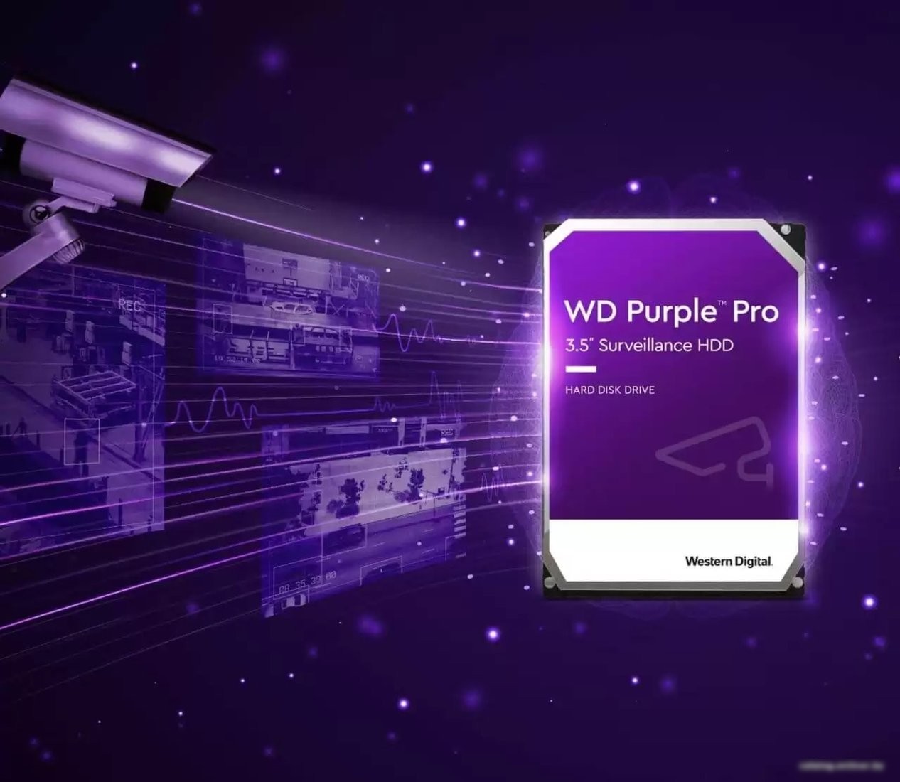 Жесткий диск WD Purple Pro 10TB WD101PURP