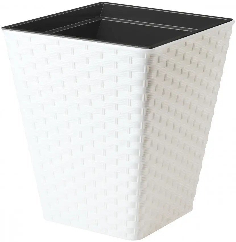 Кашпо Form-Plastic Rattana FP-3870-011 (белый)