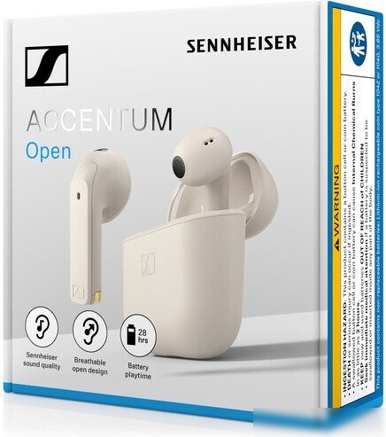 Наушники Sennheiser Accentum Open (бежевый)