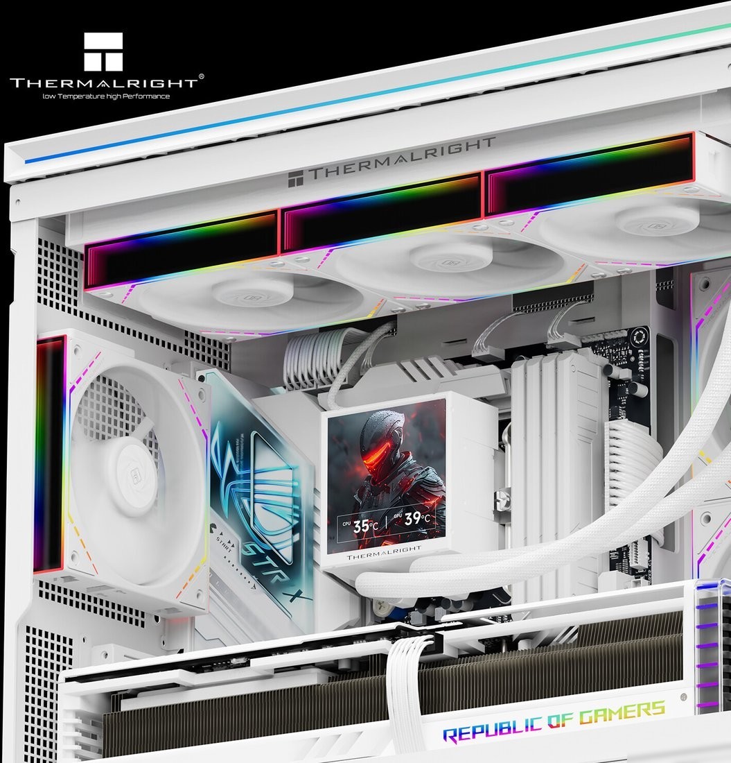 Система жидкостного охлаждения для процессора Thermalright Peerless Vision 360 ARGB (белый)