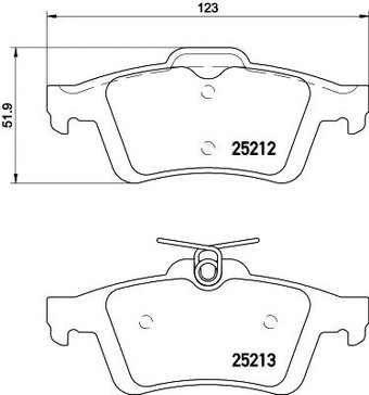 Textar 2521201
