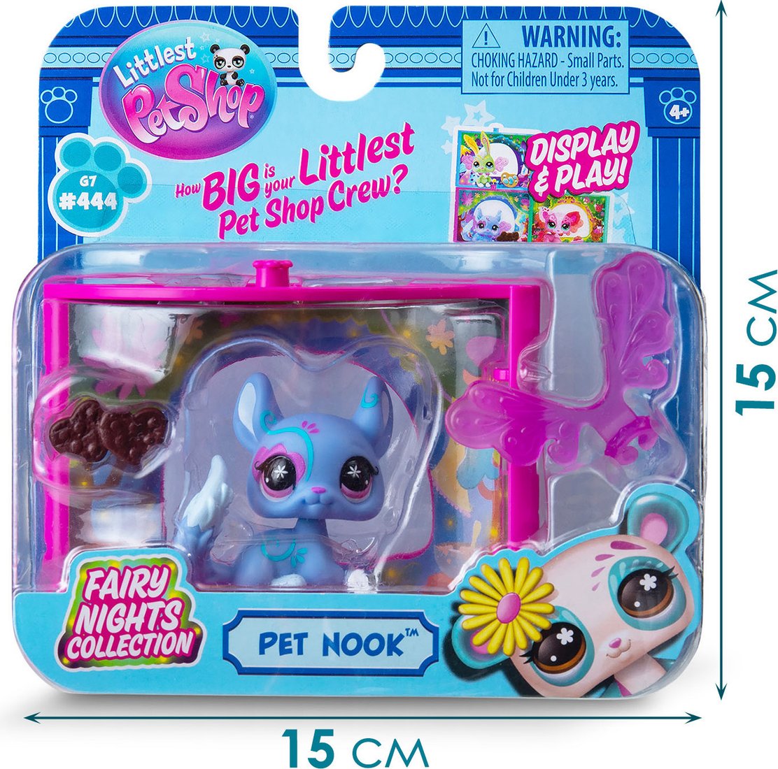 Игровой набор Hasbro Littlest Pet Shop Стиль Крылатая Шиншилла 01074_LPS
