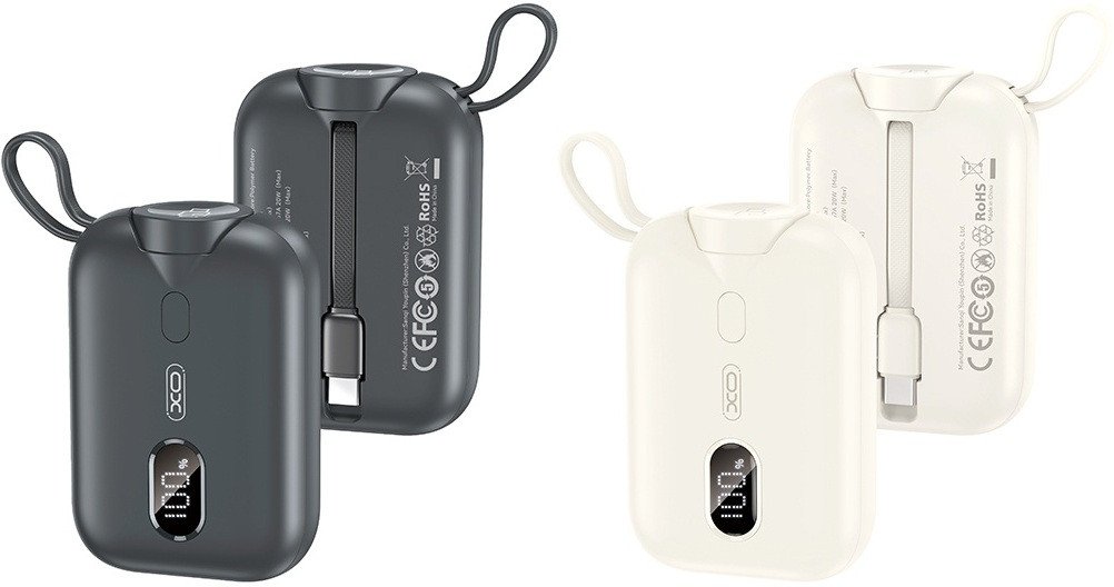 Внешний аккумулятор XO PR260 10000mAh (бежевый)