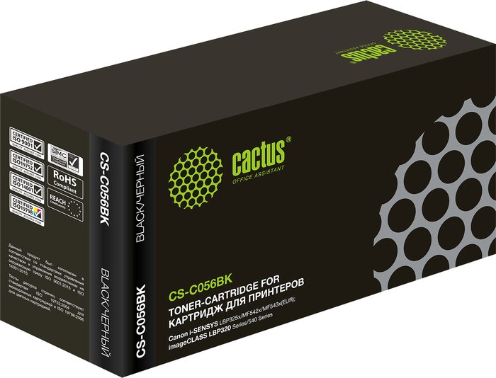 Картридж CACTUS CS-C056BK (аналог Canon Cartridge 056)
