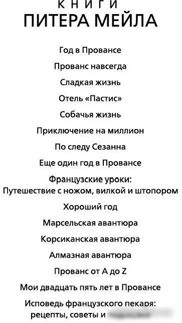 Книга издательства Азбука. Прованс от A до Z (Мейл П.)