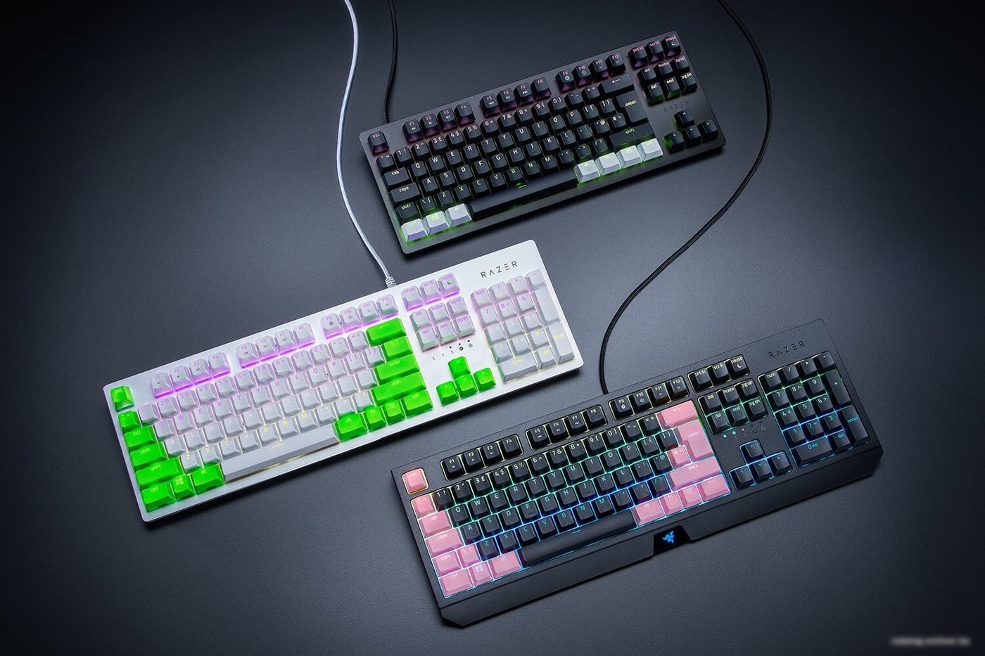 Набор кейкапов Razer PBT Keycap Upgrade Set Quartz Pink
