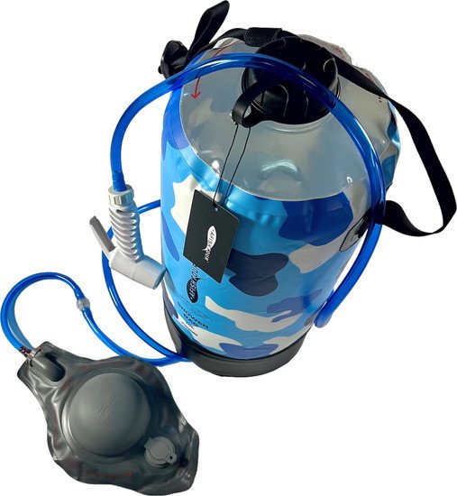Душ походный AfishTour 10L Camp Shower Bag PVC 500D 516171 (синий)