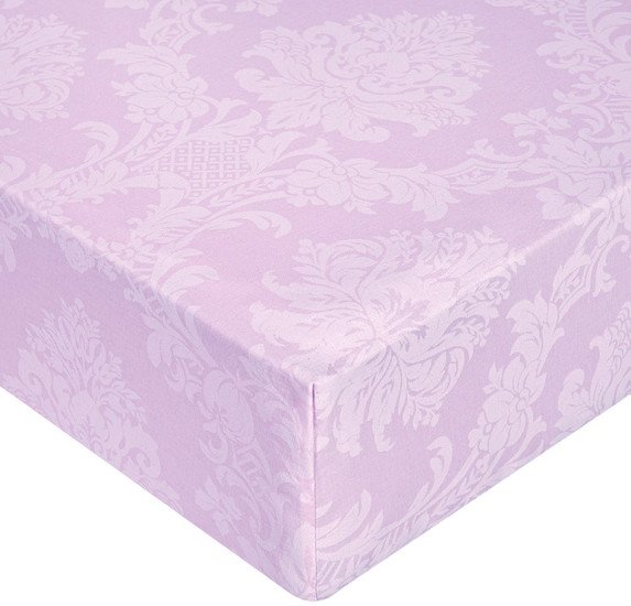 Постельное белье Миланика Аметист на резинке 200x200 (поплин/жаккард)