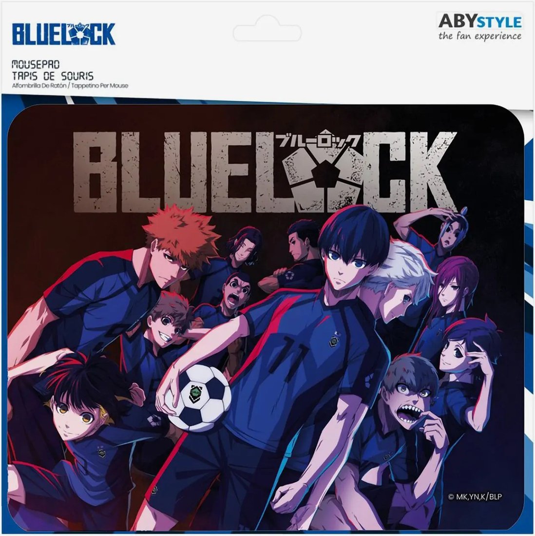 Коврик для мыши ABYstyle Blue Lock Team Z ABYACC539