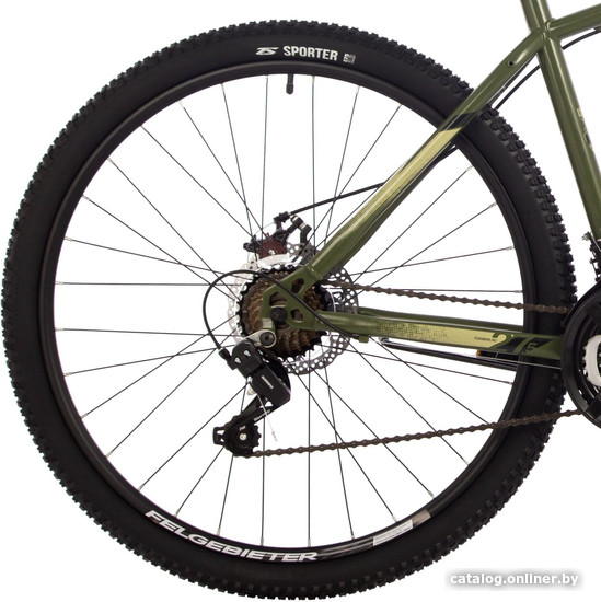 Велосипед Foxx Caiman 27.5 р.20 2024 (зеленый)
