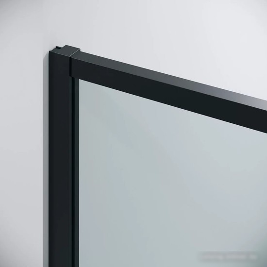 Душевая стенка Grossman Galaxy 80x195 200.K33.01.80.21.00 (черный матовый/стекло прозрачное)