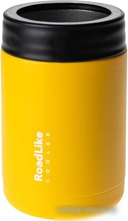 Термоконтейнер для бутылок RoadLike Cooler 350мл (желтый)
