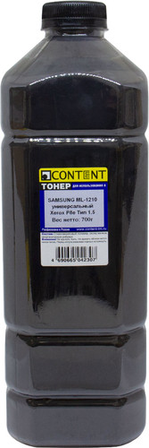 Тонер Content Универсальный для Samsung ML-1210/Xerox P8e Тип 1.5 700 г