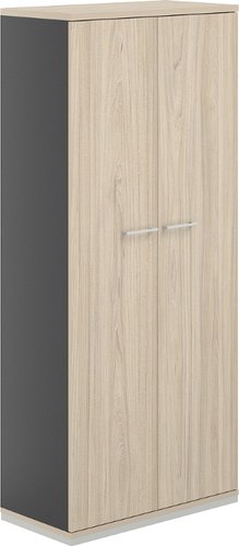 Шкаф распашной Norden 80x40x183.3 AG.221.AN.AR.AR (антрацит/акация равелло)