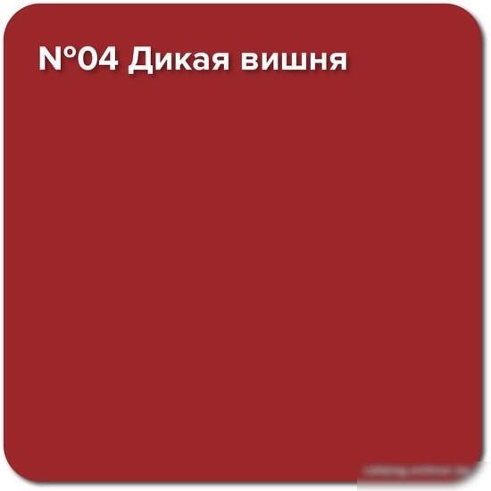 Краска Super Decor Rubber 6 кг (№04 дикая вишня)