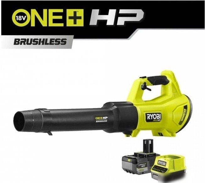 Ручная воздуходувка Ryobi RY18BLXD-150 5133005952 (с 1-им АКБ)