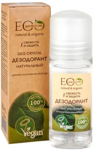 Дезодорант шариковый Ecological Organic Laboratorie Crystal Бамбук и Ветивер 50 мл