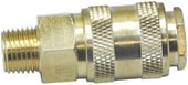 Partner Быстроразъем пневмат с клапаном с нар рез 1/4" BSE1-2SM