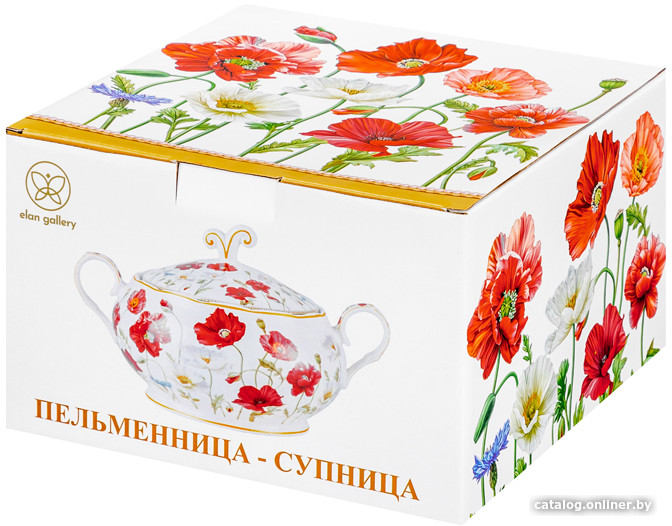 Супница Elan Gallery Маки 420504