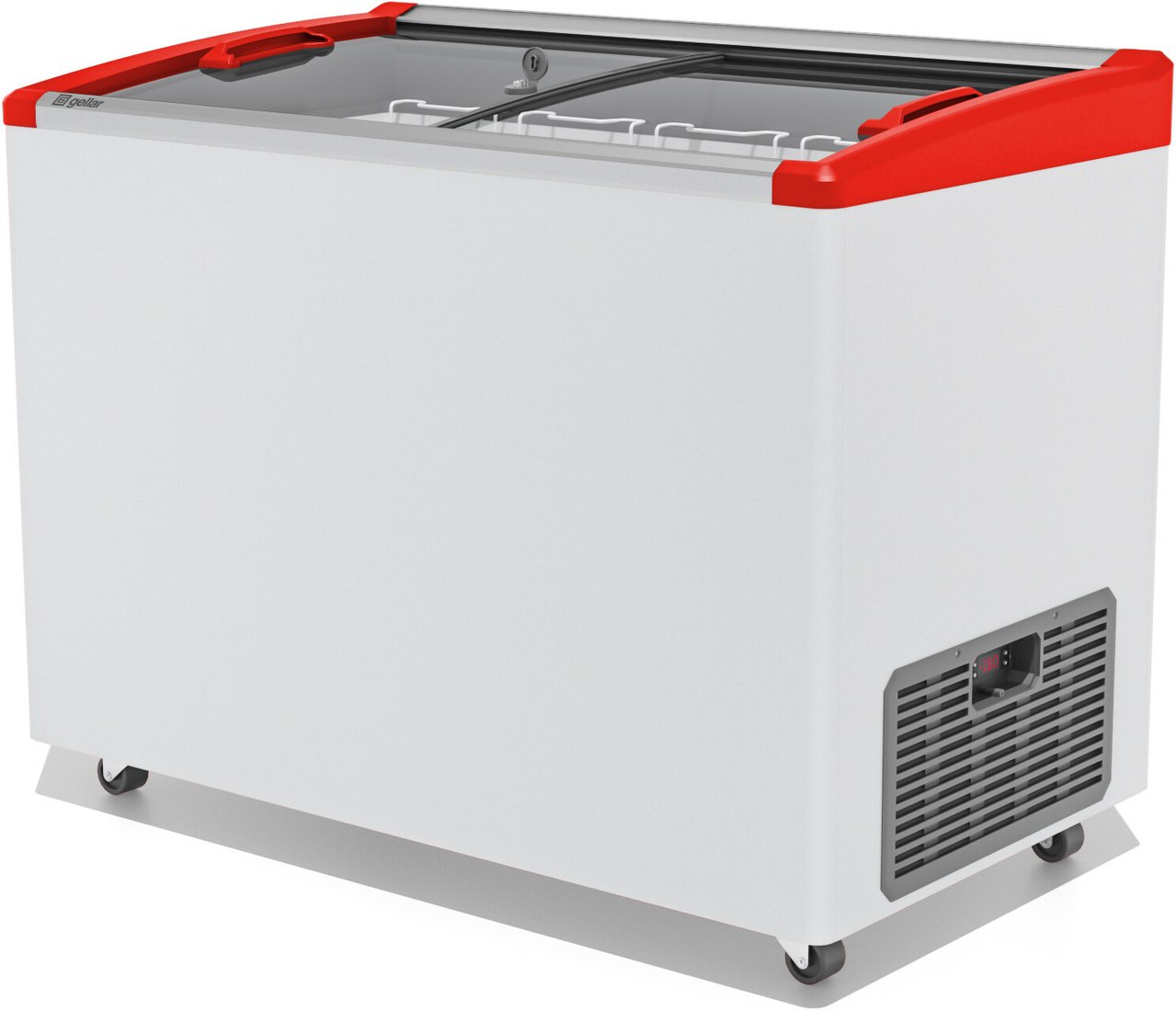 Морозильный ларь Frostor Gellar FG 350 E (красный) Морозильный ларь Frostor Gellar FG 350 E (красный)