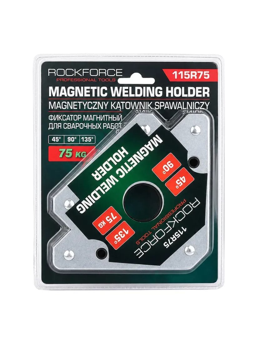 Уголок магнитный RockForce RF-115R75 (66328)