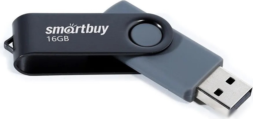 USB Flash SmartBuy Twist 16GB (черный)
