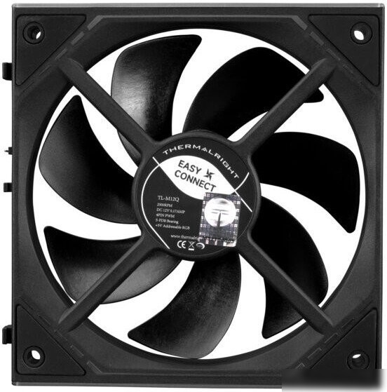 Комплект вентиляторов для корпуса Thermalright TL-M12Q X2 (черный)