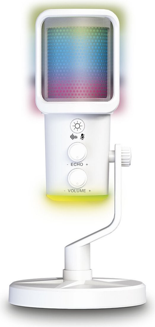 Проводной микрофон Ritmix RDM-178 USB Gaming (белый)