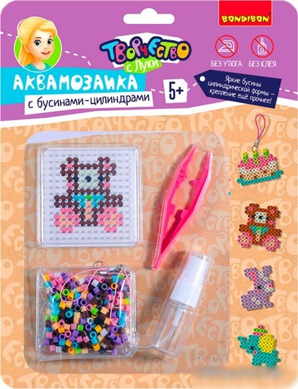 Аквамозаика Bondibon Аквамозаика. У мишки День Рождения ВВ5329