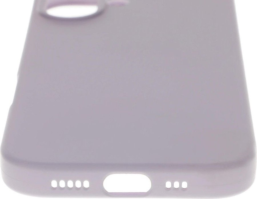 Чехол для телефона BoraSCO Microfiber Case для Apple iPhone 16 73692 (лавандовый)