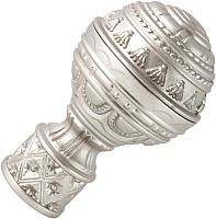 Наконечник для карниза АС ФОРОС Ампир D25 (сатин)