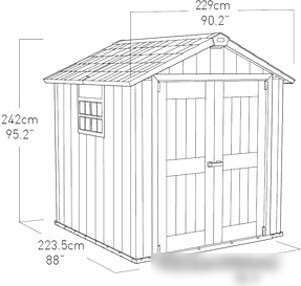 Keter Oakland 757 (2.23x2.29 м)