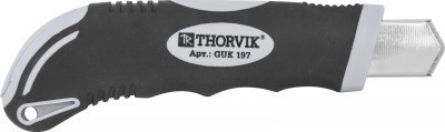 Нож строительный Thorvik GUK197