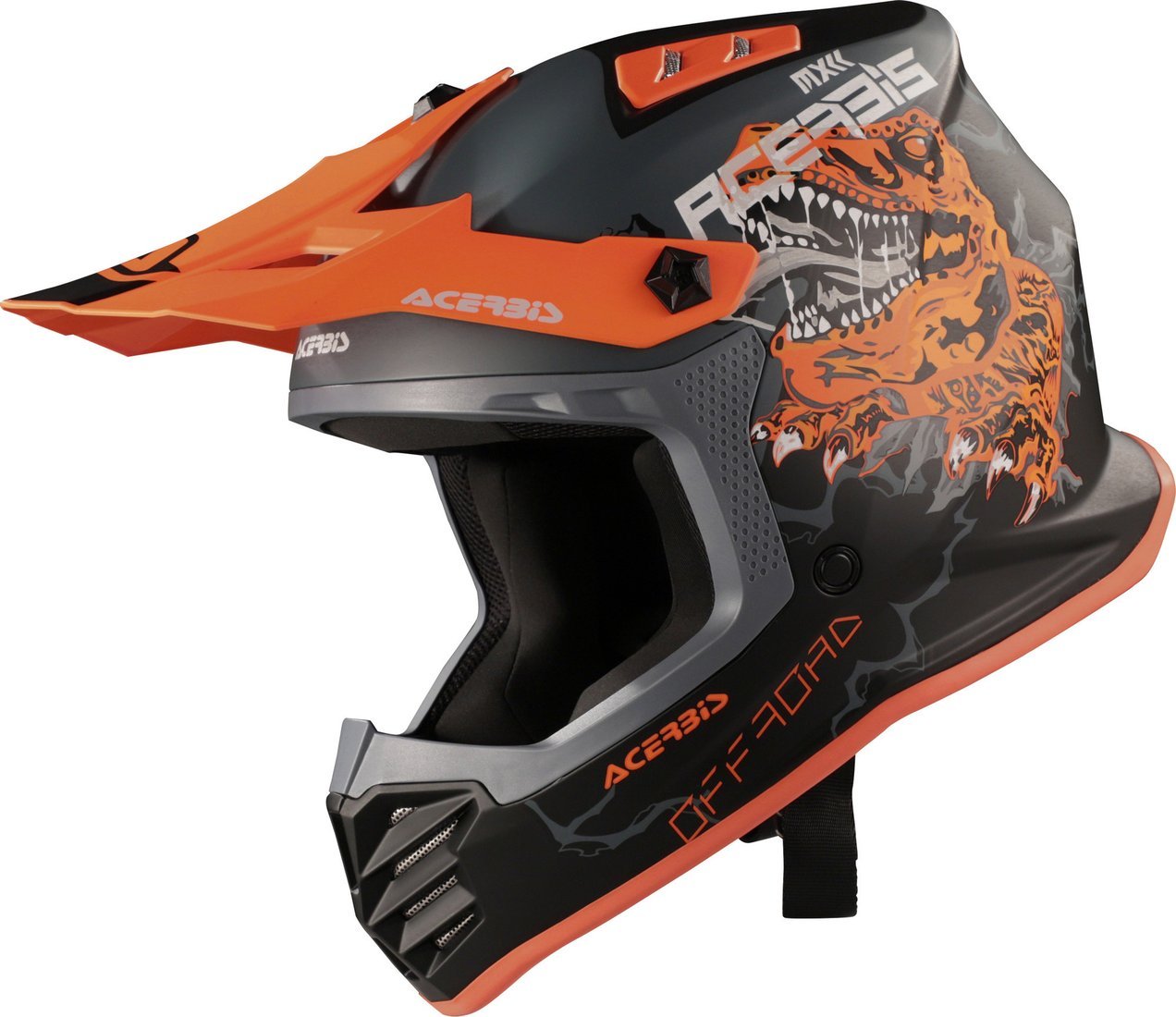 Мотошлем Acerbis Profile Junior 0025401.446.056 (XL/53-54, Nero/Arancio)