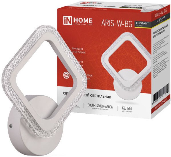 Бра In Home Elegant ARIS-W-BG 4690612043135