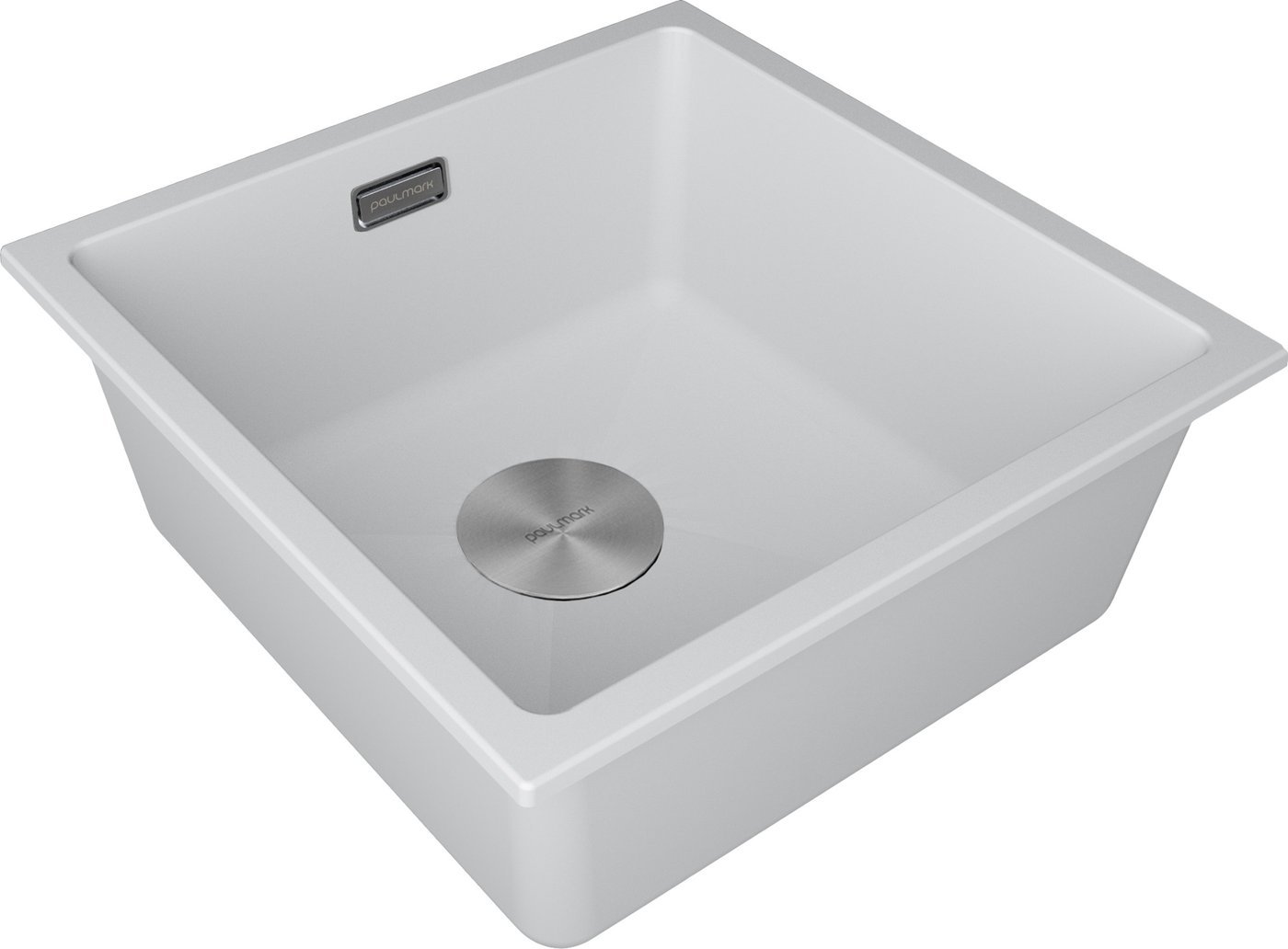 Кухонная мойка Paulmark IT-Granit Lumi 45 Uni LU45-WH