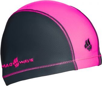 Шапочка для плавания Mad Wave Lycra Doutone (розовый)