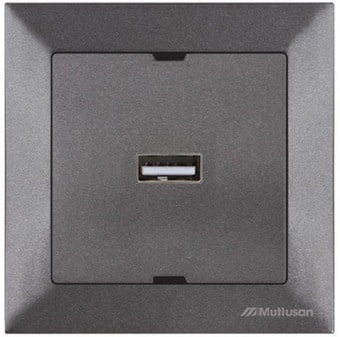 Розетка USB Mutlusan Daria 2120 448 0195