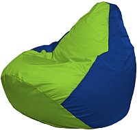Кресло-мешок Flagman Груша Мега XXXL Г3.1-159 (салатовый/синий)