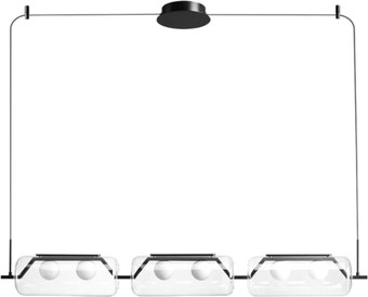 Подвесная люстра Arte Lamp Geneva A2341SP-6BK