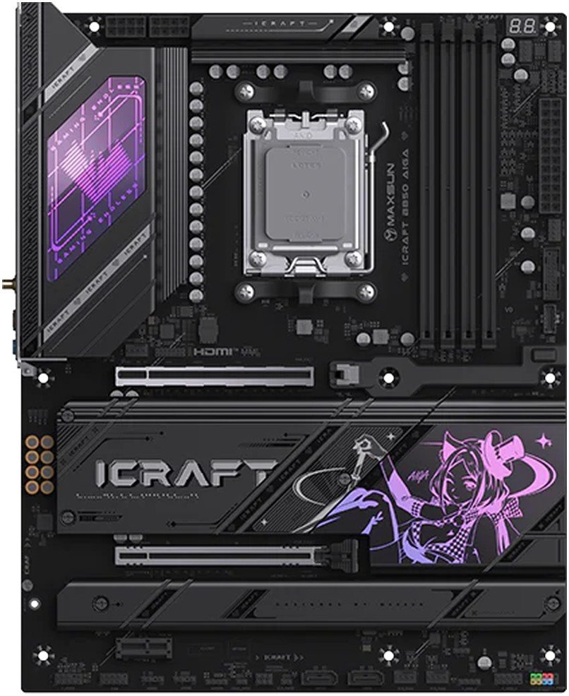 Материнская плата Maxsun iCraft B850 AIGA