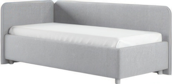 Кровать-тахта Сонум Capri L 90x200 (рогожка пепельный)