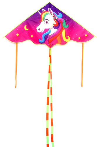 Воздушный змей Funny Toys Единорог 9236599