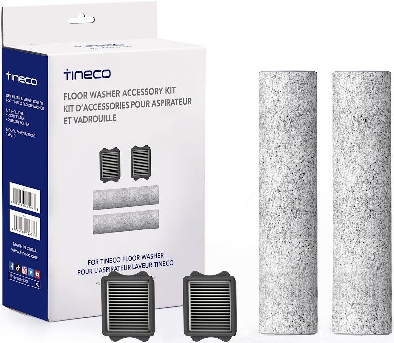 Набор аксессуаров Tineco 9FWKA1G00RU для Y5 series (2 ролика+2 HEPA фильтра)